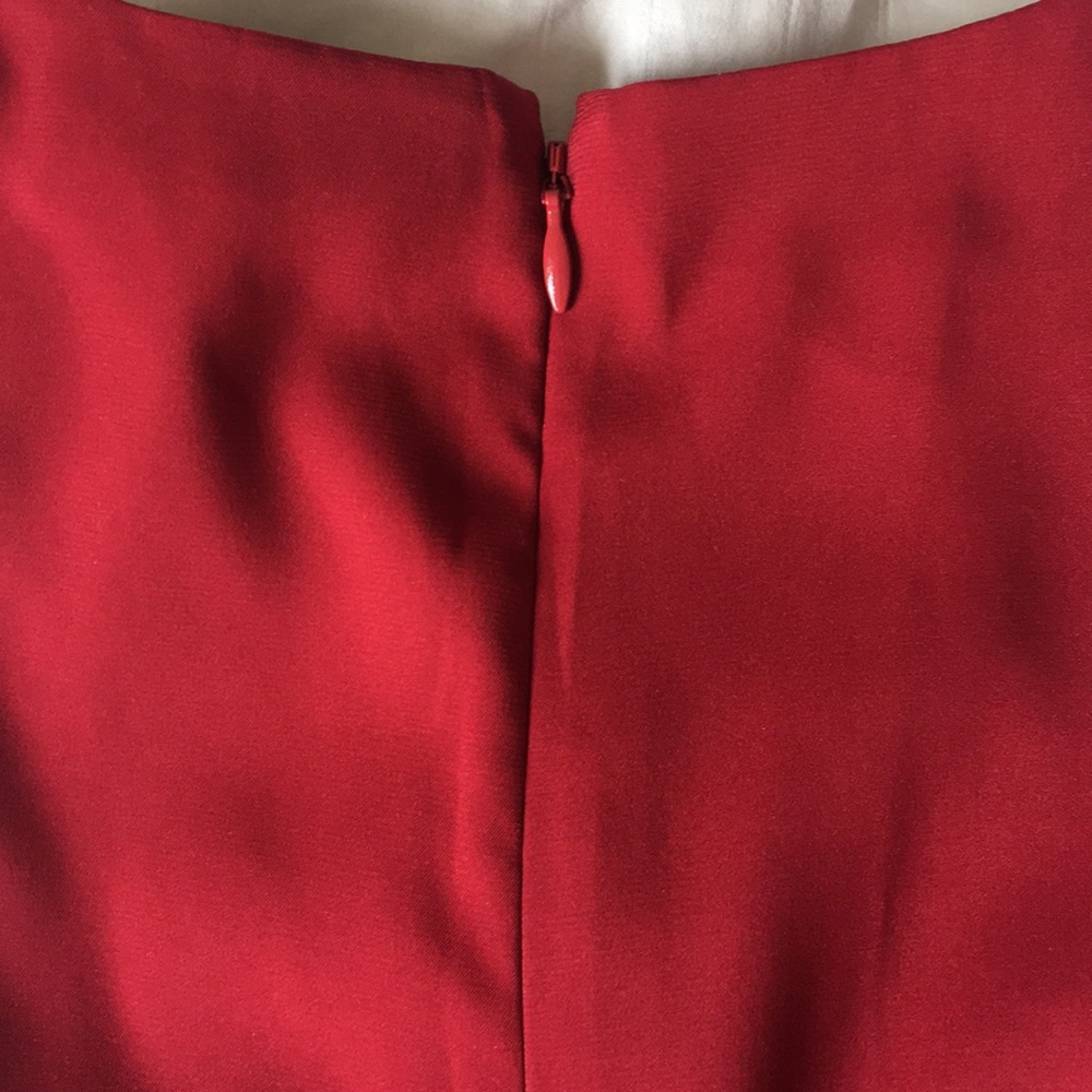 Express Red Peplum Top - image 3
